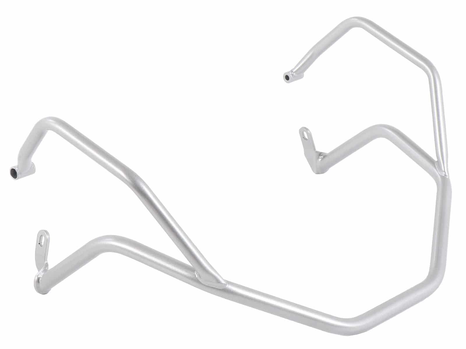 Barra di protezione anteriore argento in combinazione con barra di protezione del motore per X-ADV 750 (17-20) Hepco & Becker