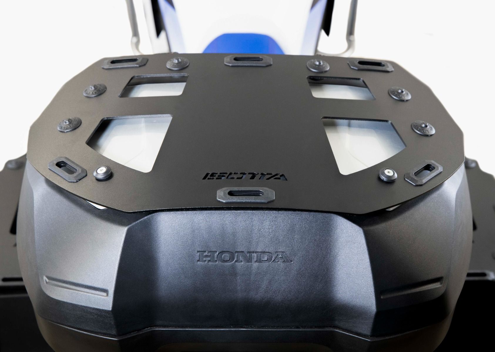 Portapacchi per bauletto Honda XL 750 Transalp /NT 1100 /ADV 750 /NC 750 X, alluminio, nero
