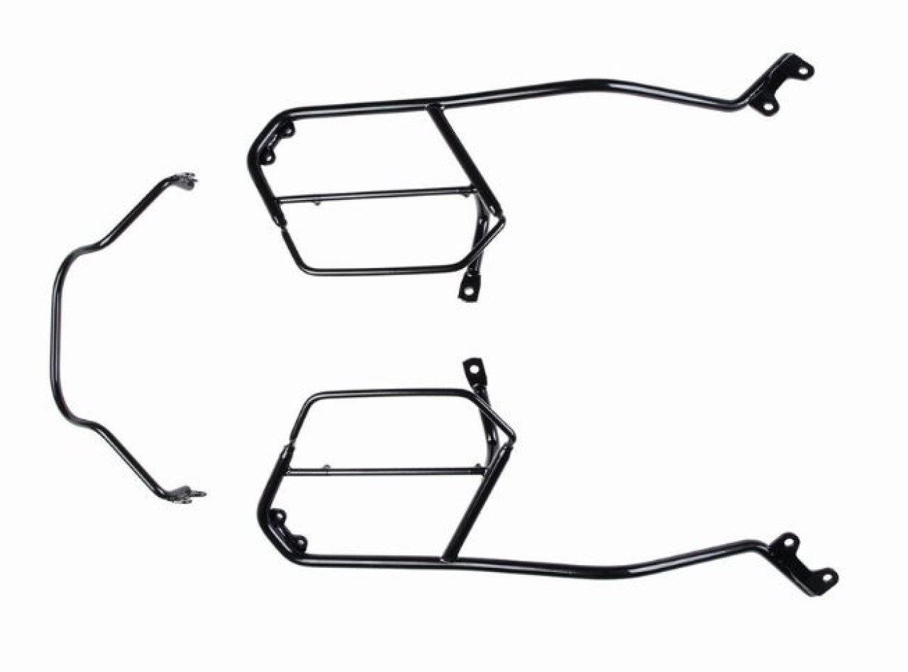 Portaborse laterale nero per Moto Guzzi V7 850 Srone /Special /Sport (25-)