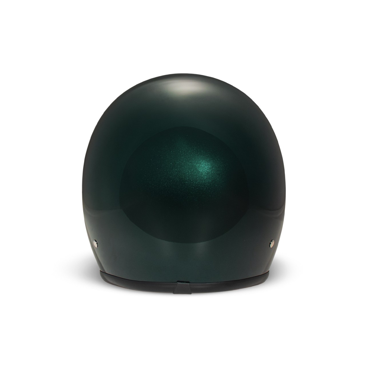 Casco jet DMD Retro, verde, glitter, verde intenso, vetroresina, ECE 22.06
