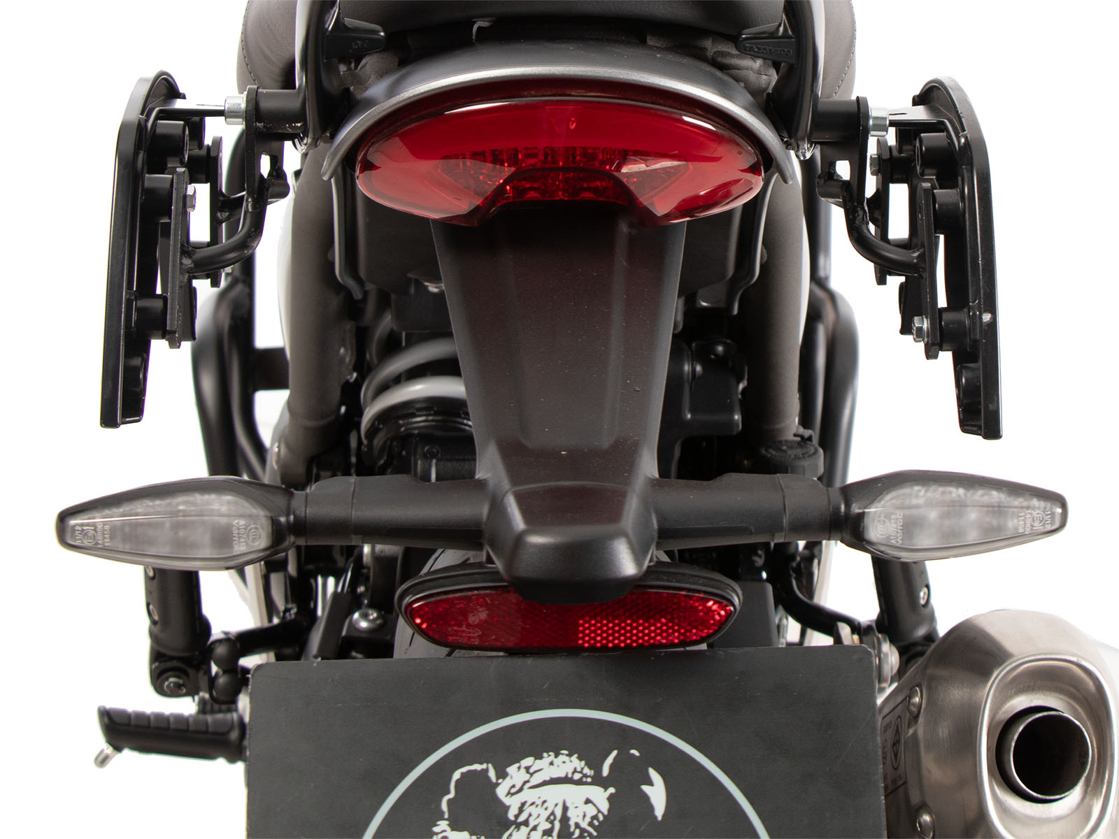 Portapacchi laterale C-Bow per Triumph Speed 400 (24-) Originale Hepco e Becker