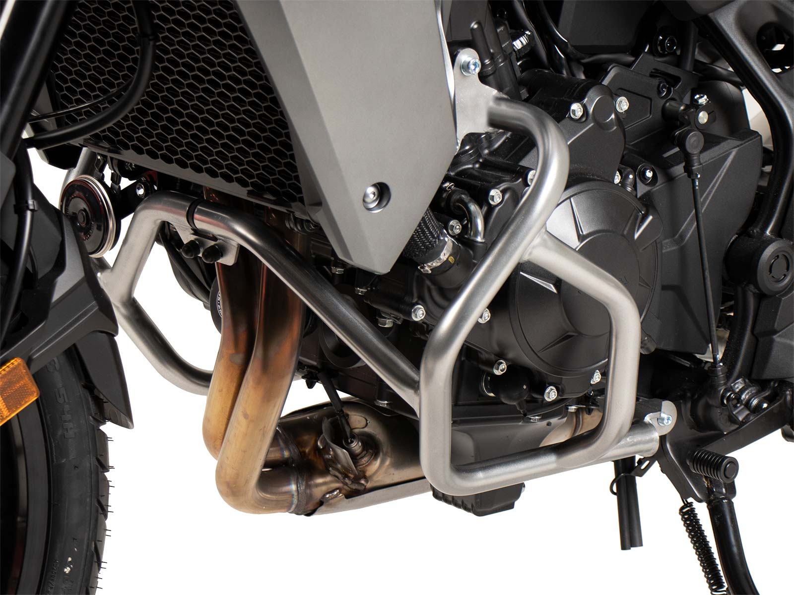 Protezione motore argento per Honda XL 750 Transalp (25- ) Hepco & Becker