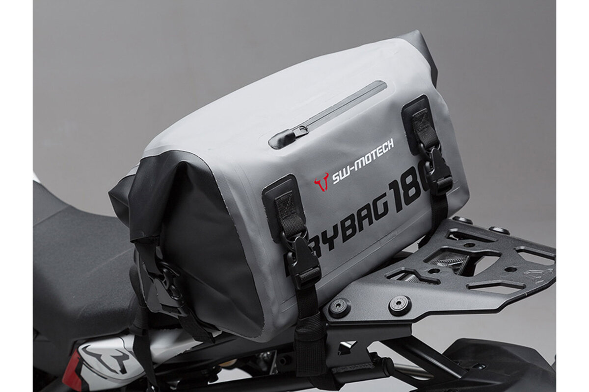 Borsa posteriore Drybag 180 per Aprilia ETV 1200 Caponord, grigio / nero - SW Motech