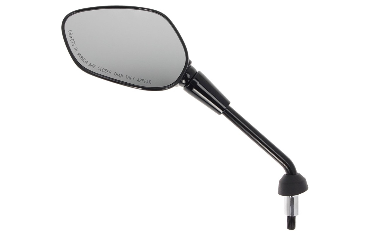 Specchio originale, sinistro, M10, filettatura sinistra, nero, lucido, Vespa GTS, 2023-