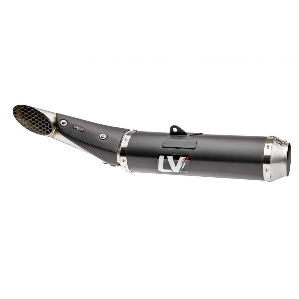 LeoVince sistema completo LV Race per Yamaha Tracer 9 /GT, acciaio inox nero, Euro5, ABE