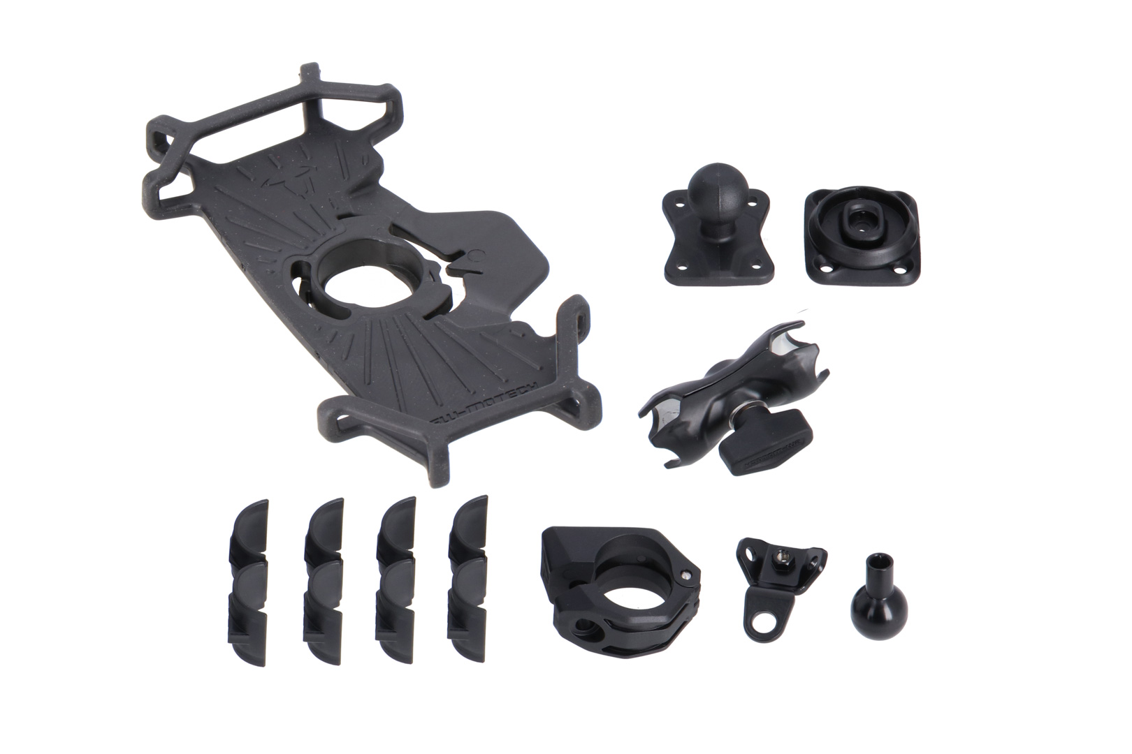 SW-Motech Kit di montaggio per navigatore satellitare T-Lock con supporto per smartphone grande per Yamaha MT-03 - SW Motech