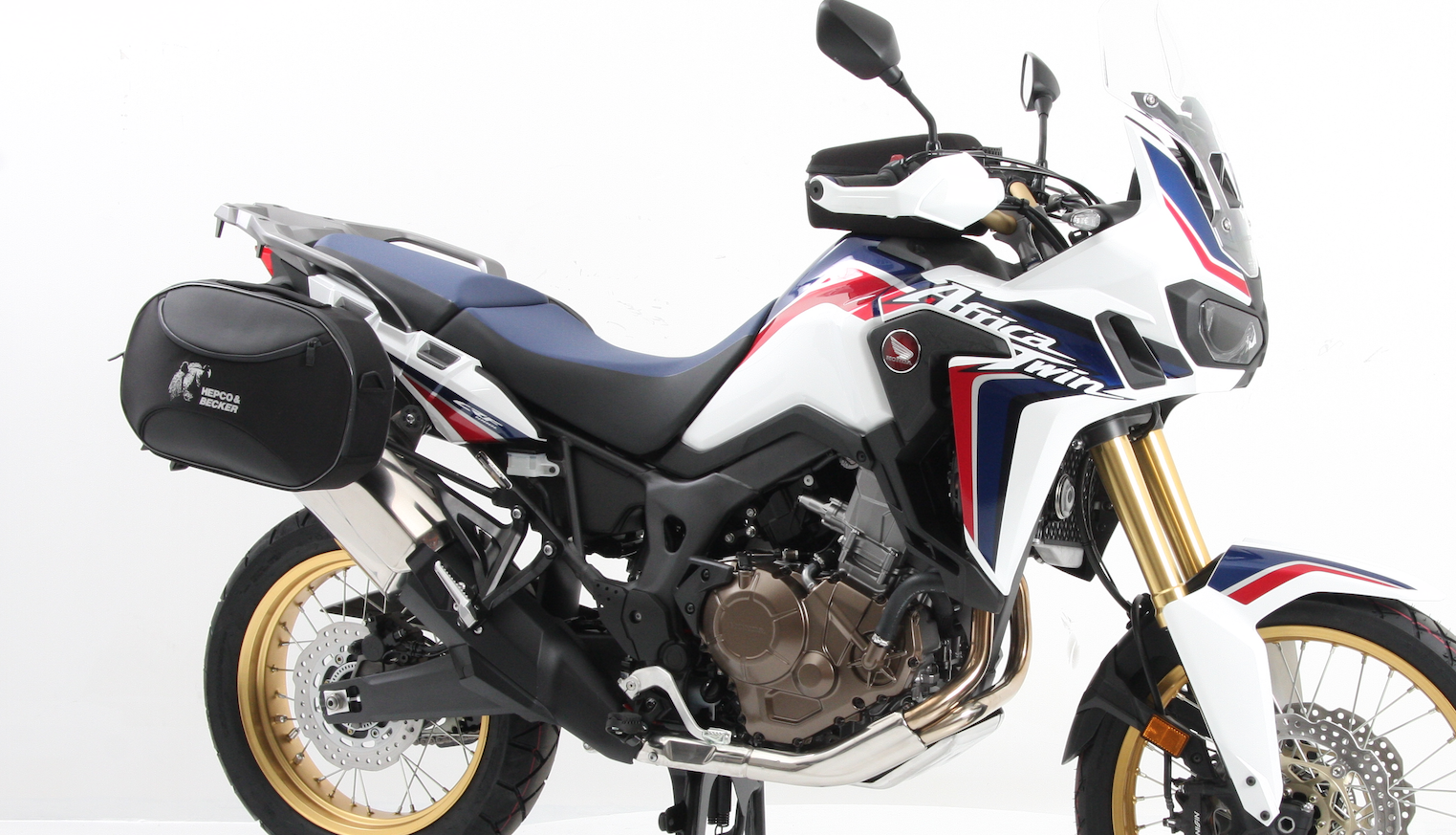 Portapacchi laterale C-Bow nero per Honda CRF 1000 Africa Twin (16-17) Hepco & Becker