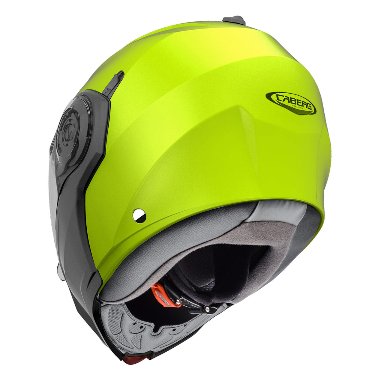 Caberg Casco Droid Hi Vizion, giallo fluo/nero