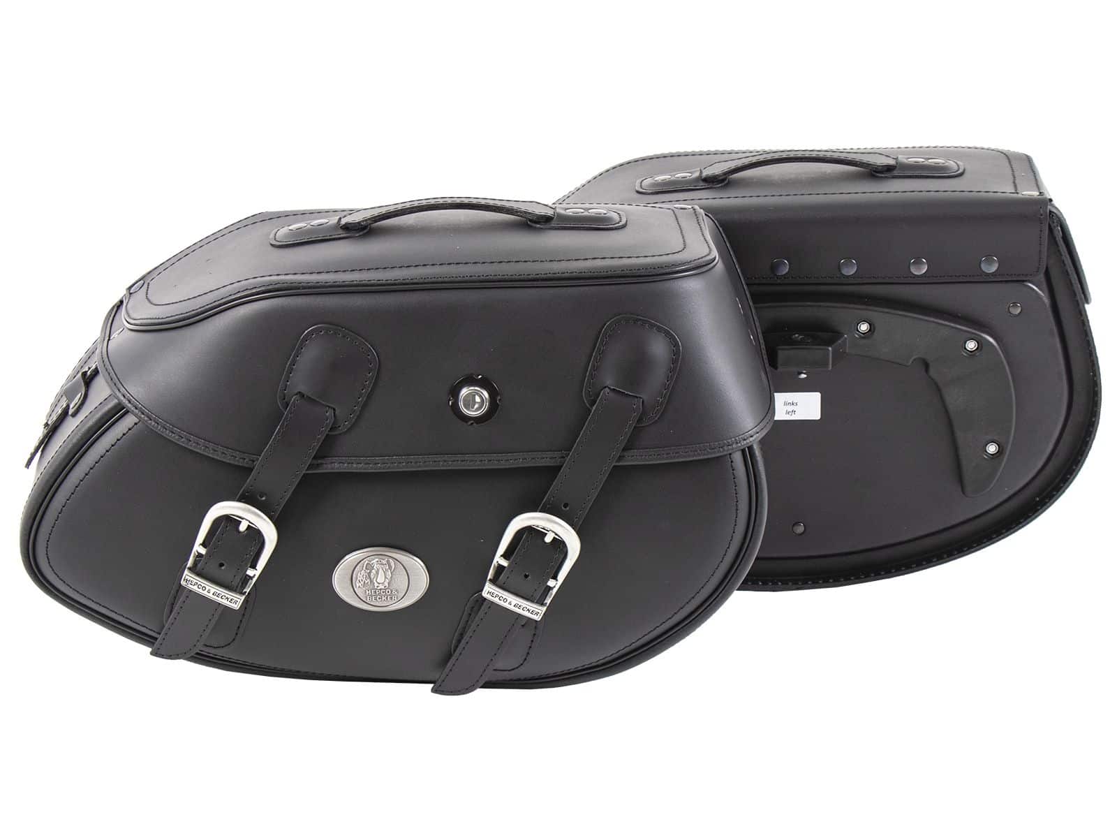 Set di borse Buffalo Big nere per portapacchi C-Bow Hepco & Becker