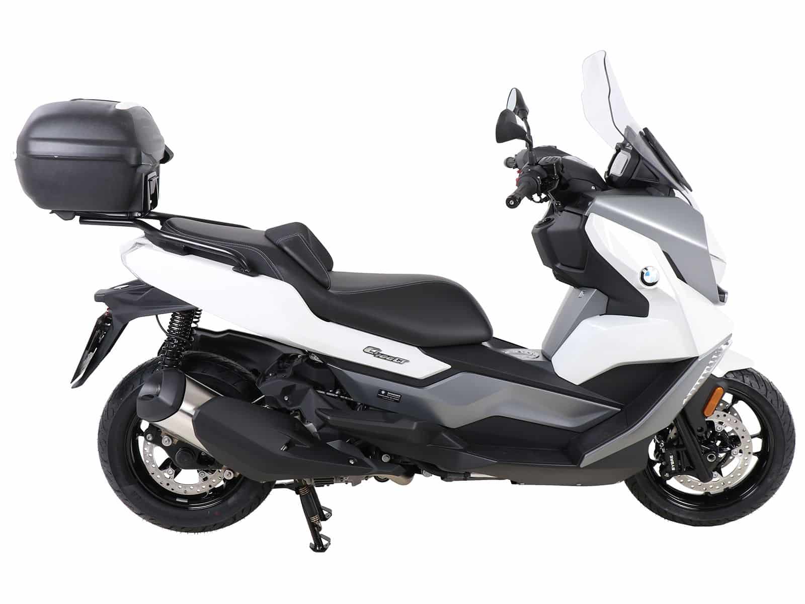 Porta bauletto Easyrack nero per BMW C 400 GT (19-24) Hepco & Becker