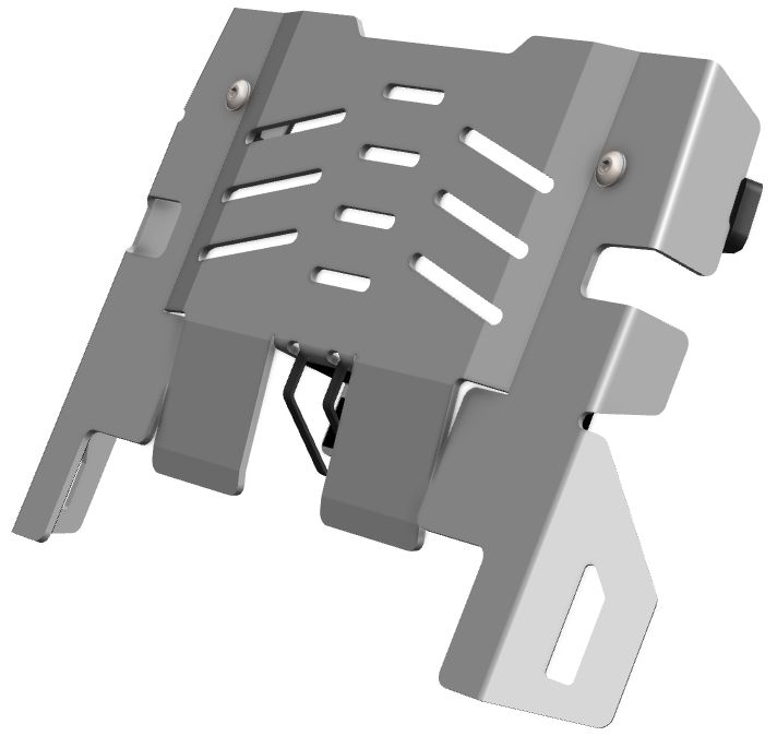 Protezione cavalletto centrale per BMW R 1300 GS (24-), alluminio