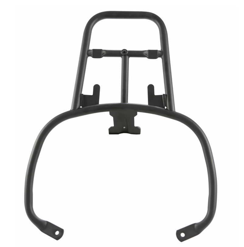 Portapacchi posteriore per Vespa GTS /GTS Super /GTV /GT 60, 125-300cc, nero opaco