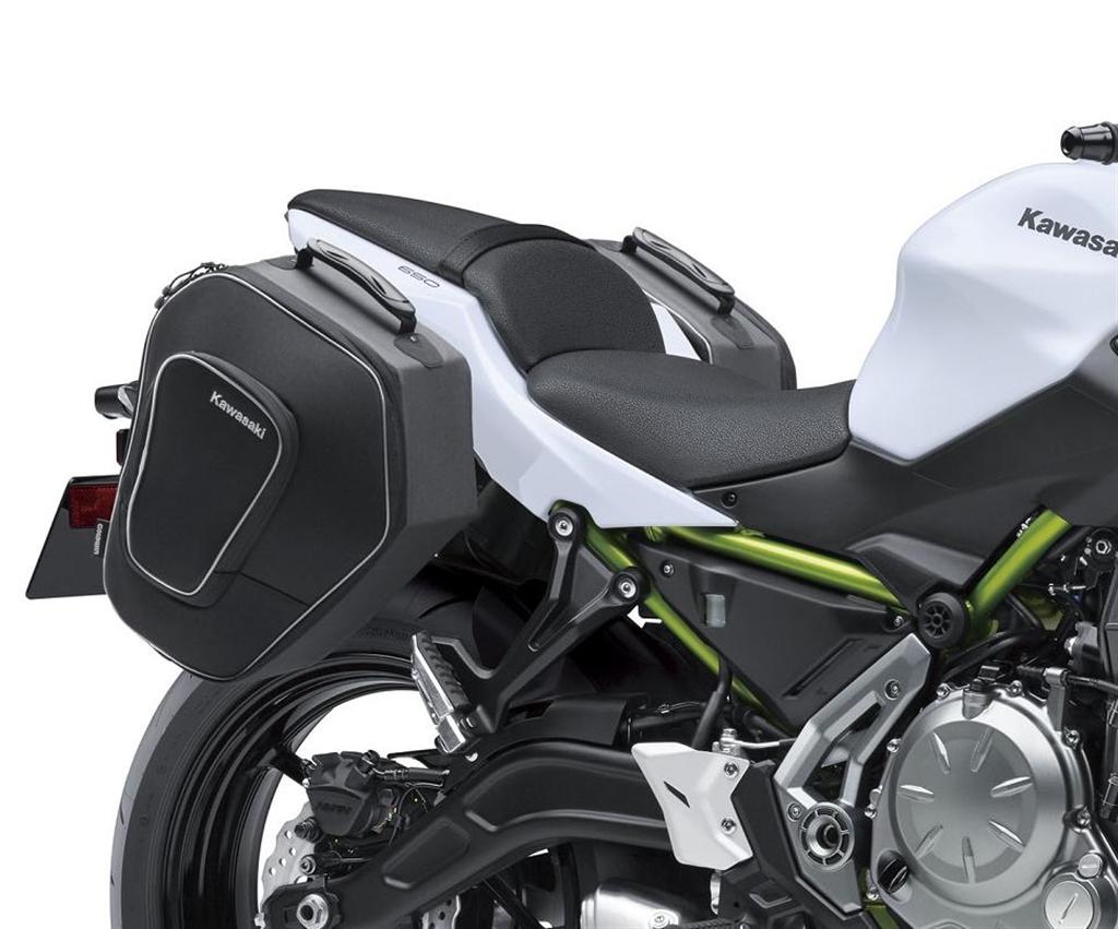 Borse laterali 2 x 14 litri per Kawasaki Ninja 650 / Z 650/S Originale