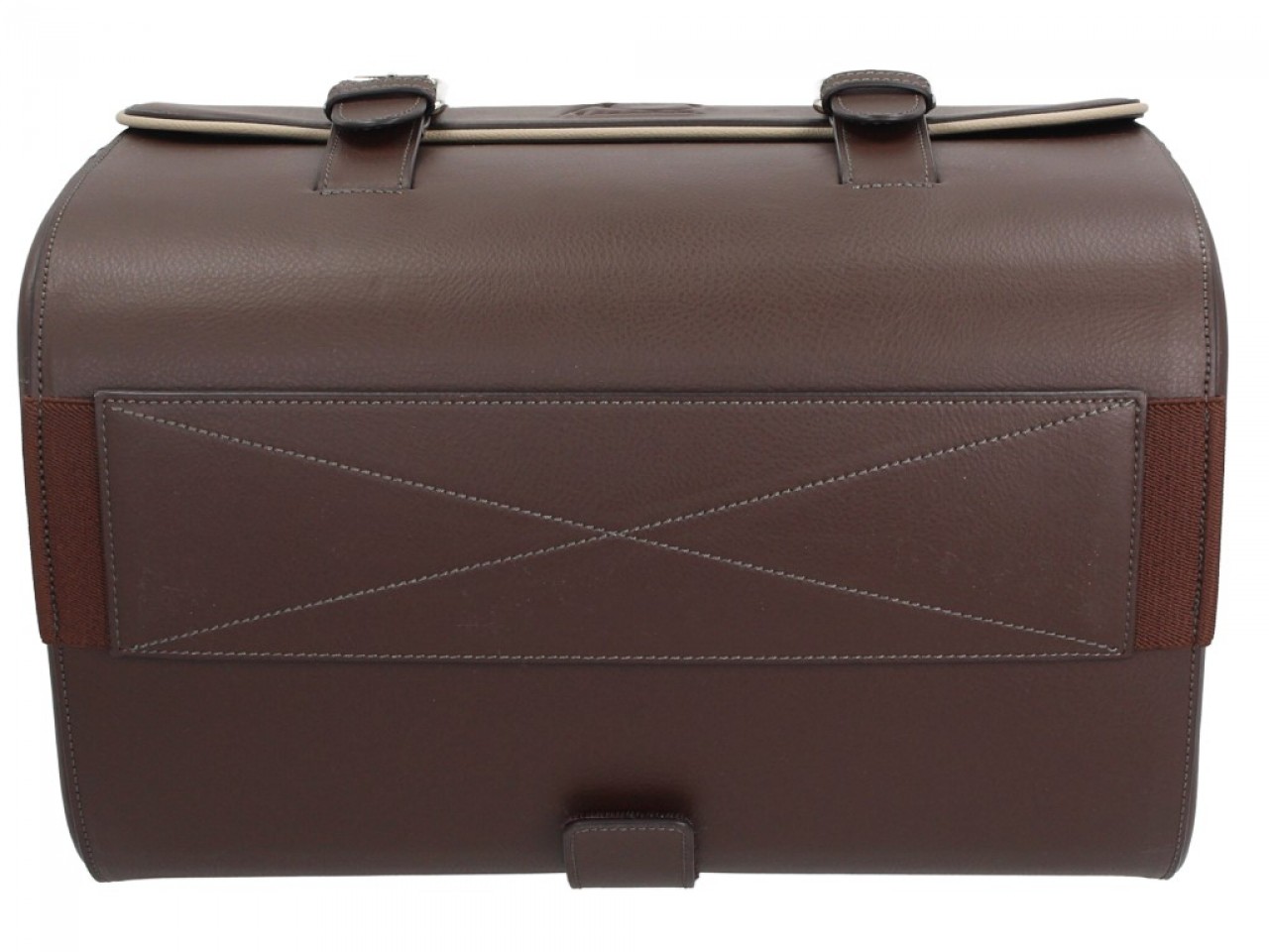 Borsa in pelle originale Vespa versione anni 70 - marrone