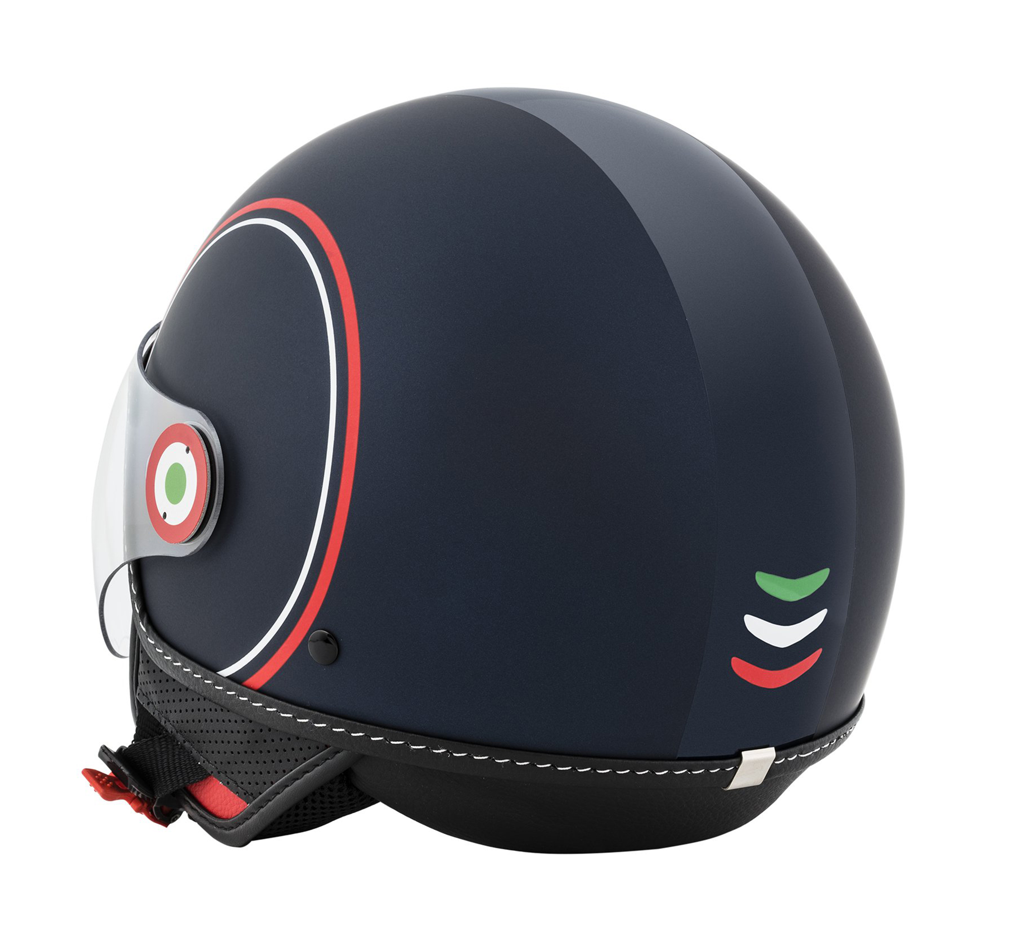 Casco Vespa Jet Modernist, blu