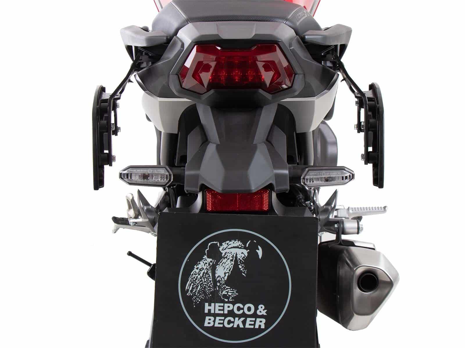 Portapacchi laterale C-Bow nero per Honda NC 750 X /DCT (21-) Hepco & Becker