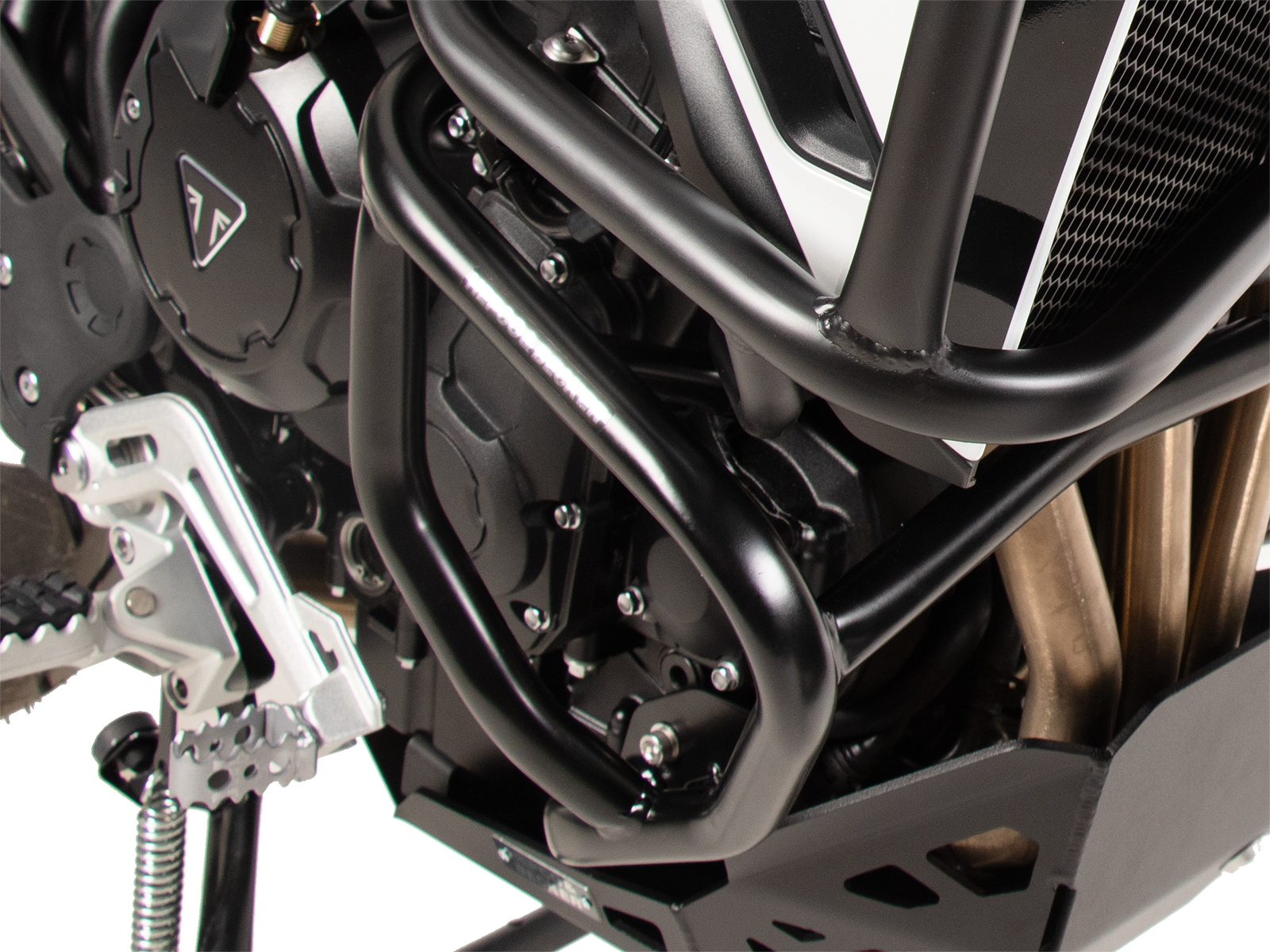 Protezione motore nera per Triumph Tiger 900 GT / Pro (24-) Hepco & Becker