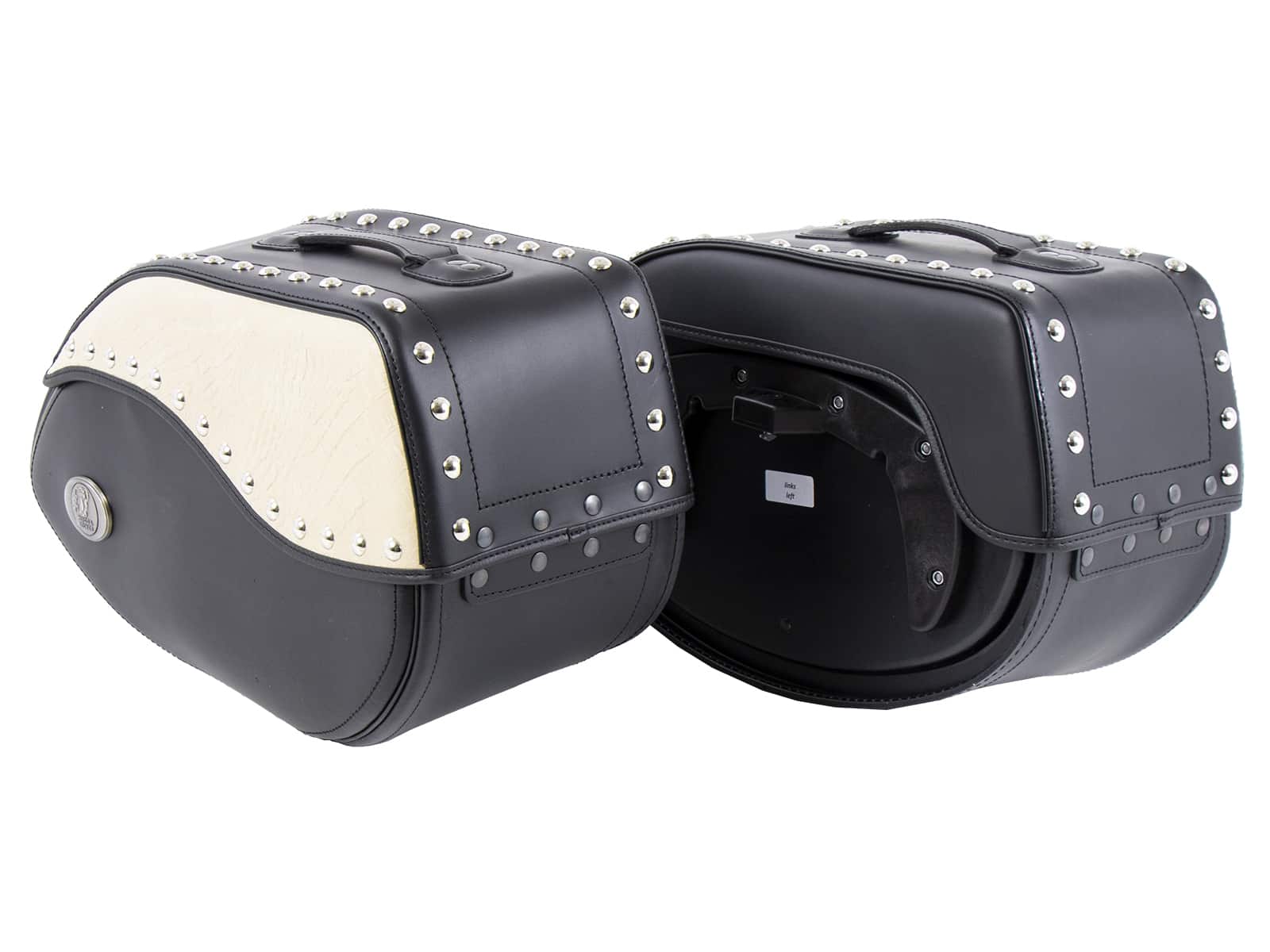 Set di borse da sella Ivory per portapacchi C-Bow Hepco & Becker