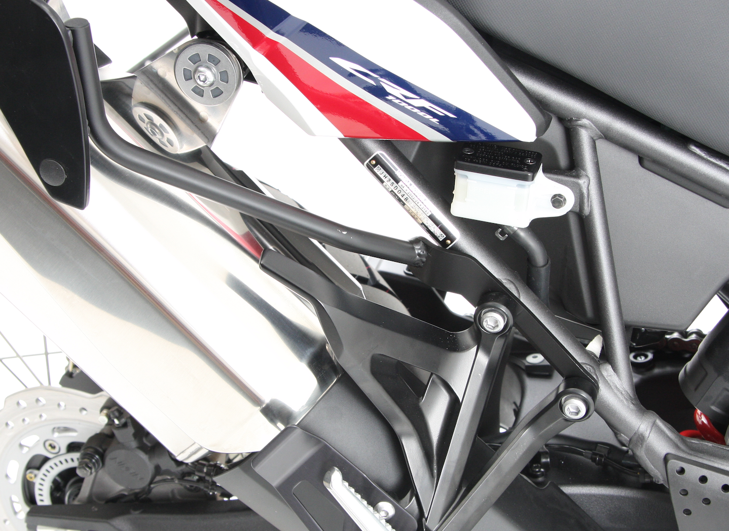 Portapacchi laterale C-Bow nero per Honda CRF 1000 Africa Twin (16-17) Hepco & Becker