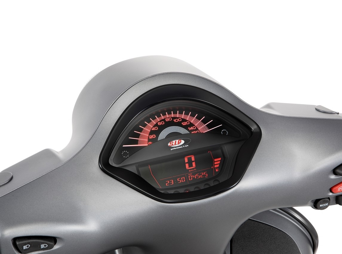 Contagiri / tachimetro per Vespa GTS/GTS Super 300cc FL ('14-), nero
