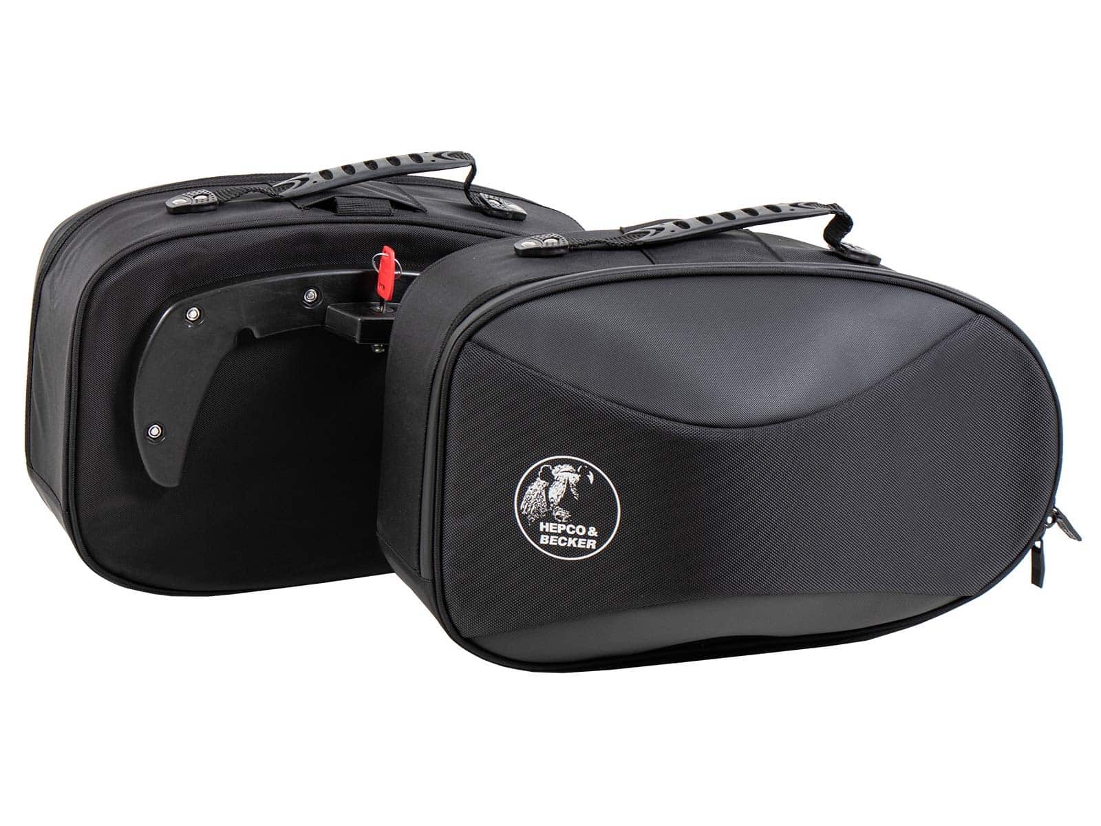 Set di borse laterali Street Reloaded per portapacchi C-Bow Original Hepco e Becker
