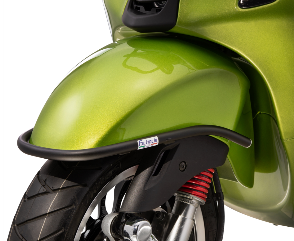 Paraurti anteriore per Vespa Primavera/Sprint/Elettrica 50-150ccm, nero opaco