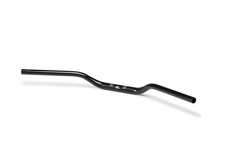 HIGHSIDER pro X-Bar Superbike X01 Manubrio nero a tallone, alluminio, 1 1/8 di pollice