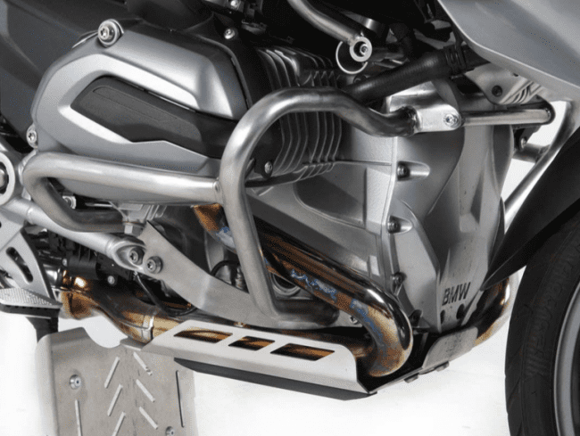 Protezione motore argento per BMW R 1200 GS LC (13-18) Hepco & Becker