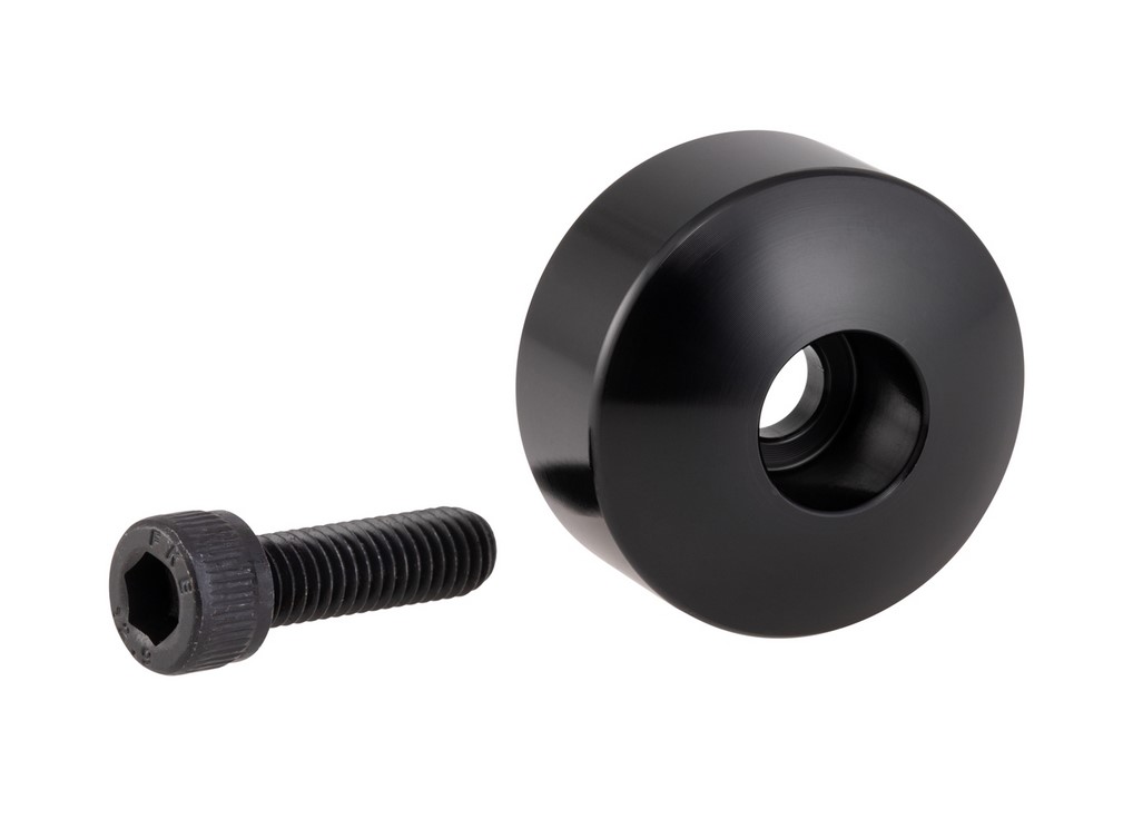 Kit di montaggio per specchietti per manubrio senza pesi per manubrio, nero