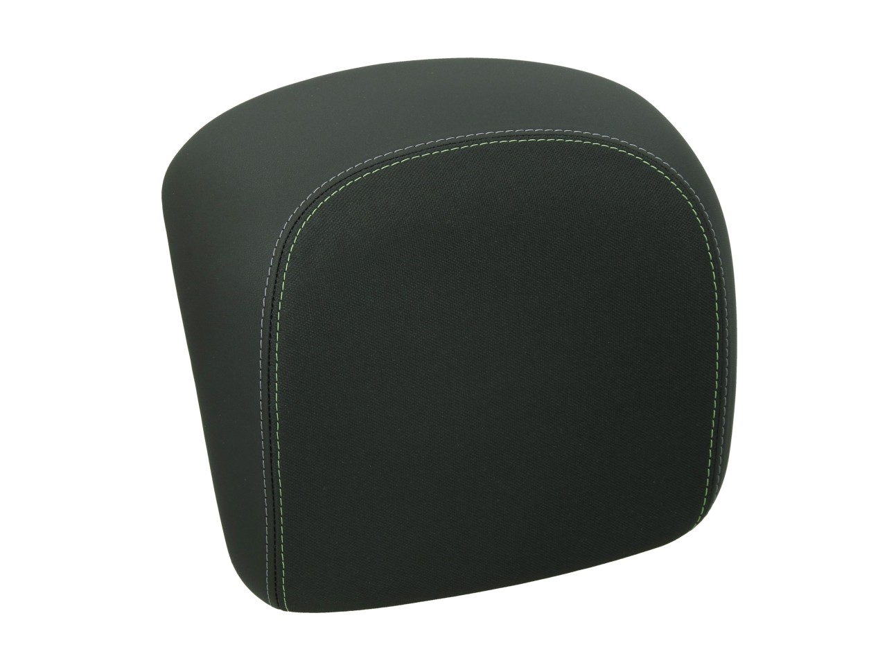 Schienale originale per bauletto Vespa GTS/GTV - nero, cuciture verdi