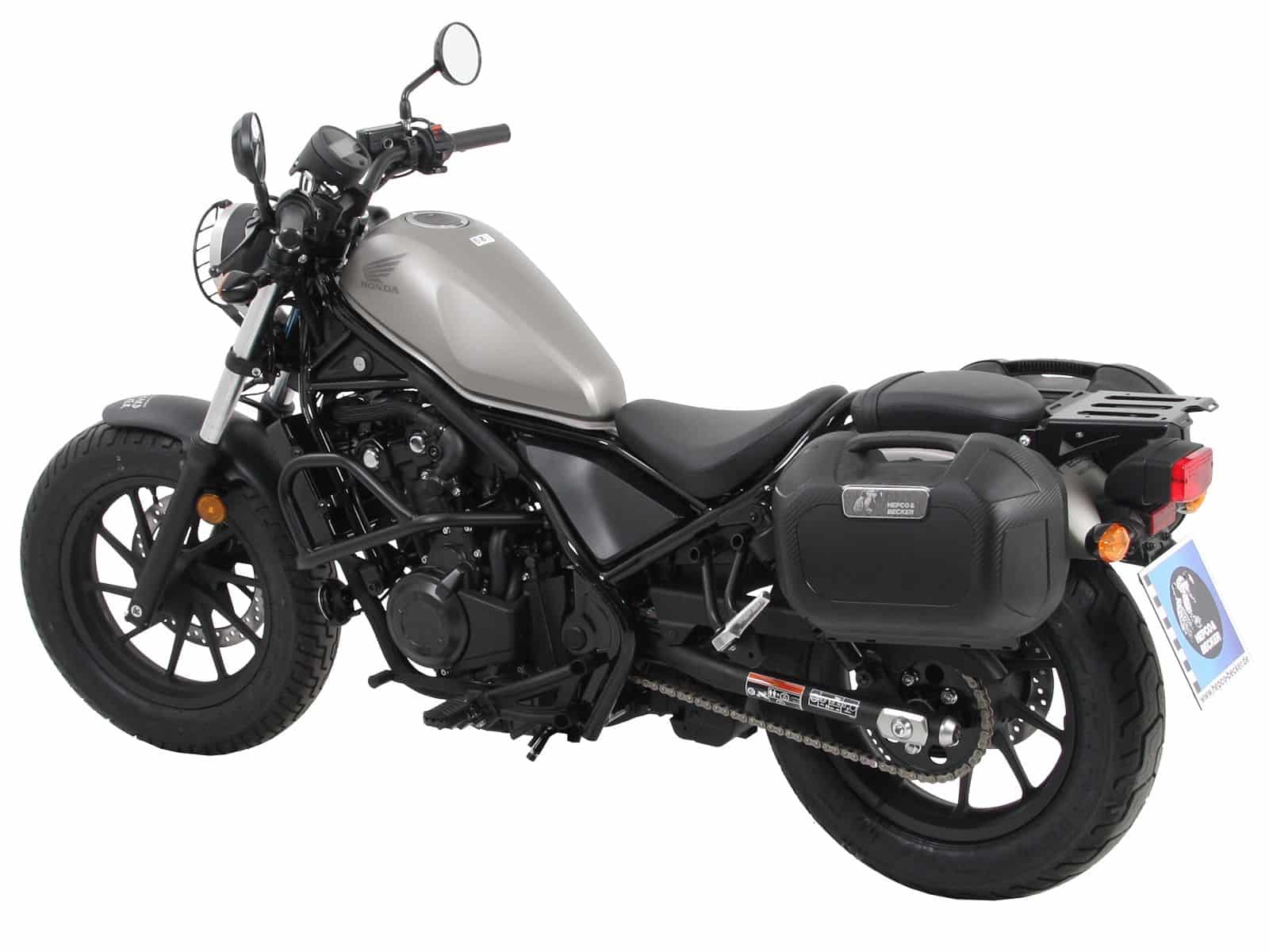Portapacchi laterale C-Bow nero per Honda CMX 500 Rebel (17-) Hepco & Becker
