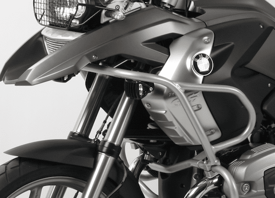 Protezione serbatoio argento per BMW R 1200 GS (08-12) Hepco & Becker