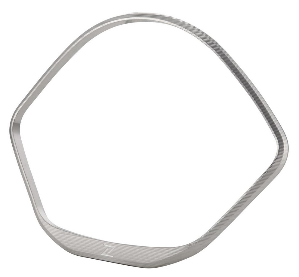 Anello decorativo tachimetro per Vespa GTS/GTS Super/GT/GT L 125-300cc (-'13), argento