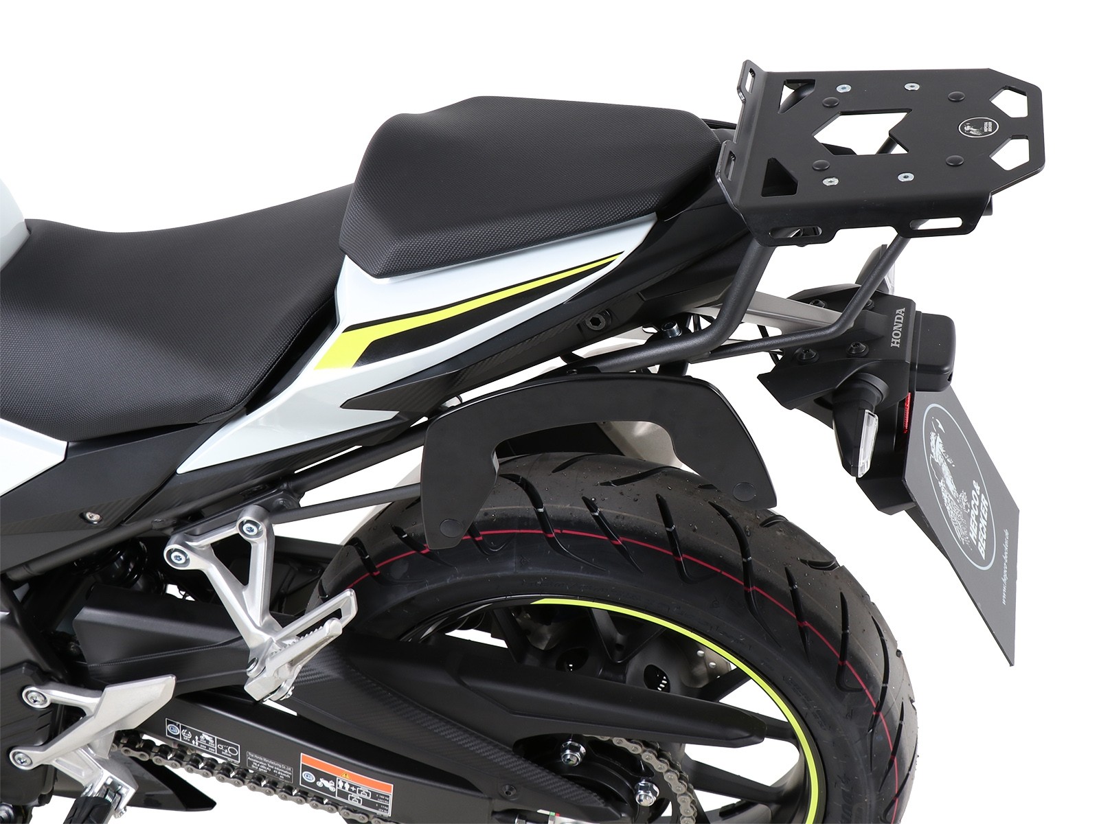 Portapacchi laterale C-Bow antracite per Honda CBR 500 R (19-23) Hepco & Becker