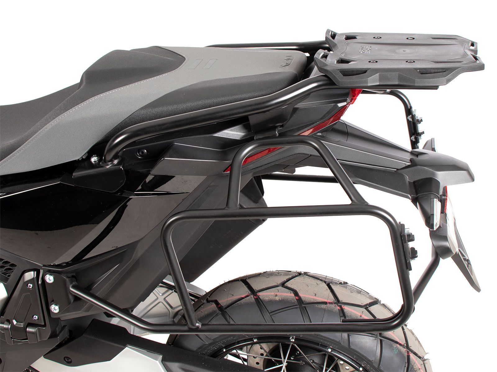 Portavaligie laterale fisso nero per Honda X-ADV (25- ) Hepco & Becker