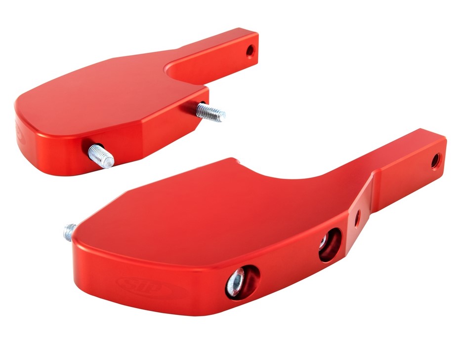 Adattatore poggiapiedi per Vespa GTS/GTS Super/GTV/GT 60/GT/GT L 125-300cc, rosso
