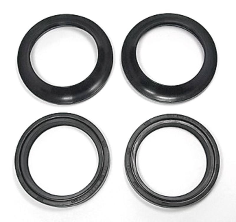 Set di anelli di tenuta per forcella in Tecnium con tappi antipolvere - 43x54x11 mm