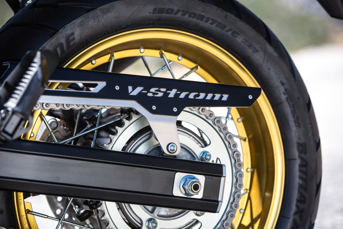 Paracatena in alluminio per Suzuki V-Strom 650 BJ. 2017