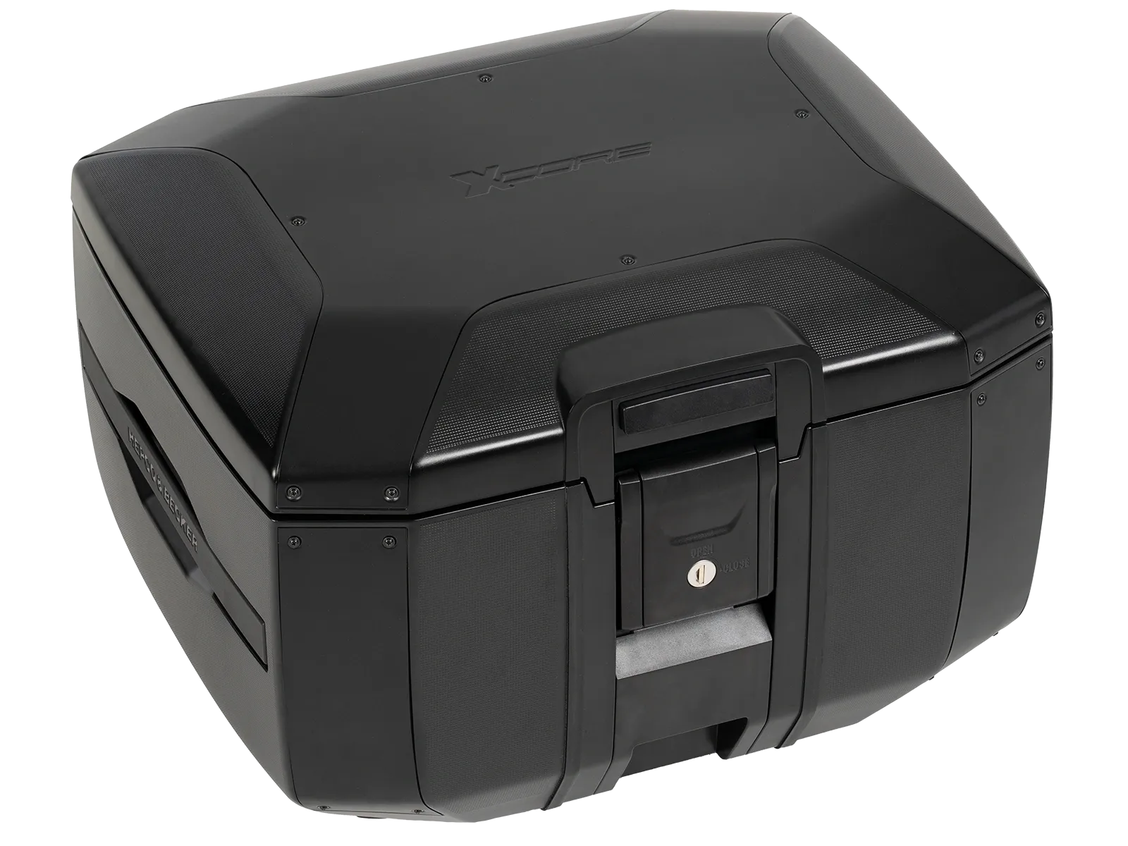 Baule Xcore 40 nero con cornice nera per Smartrack Hepco & Becker