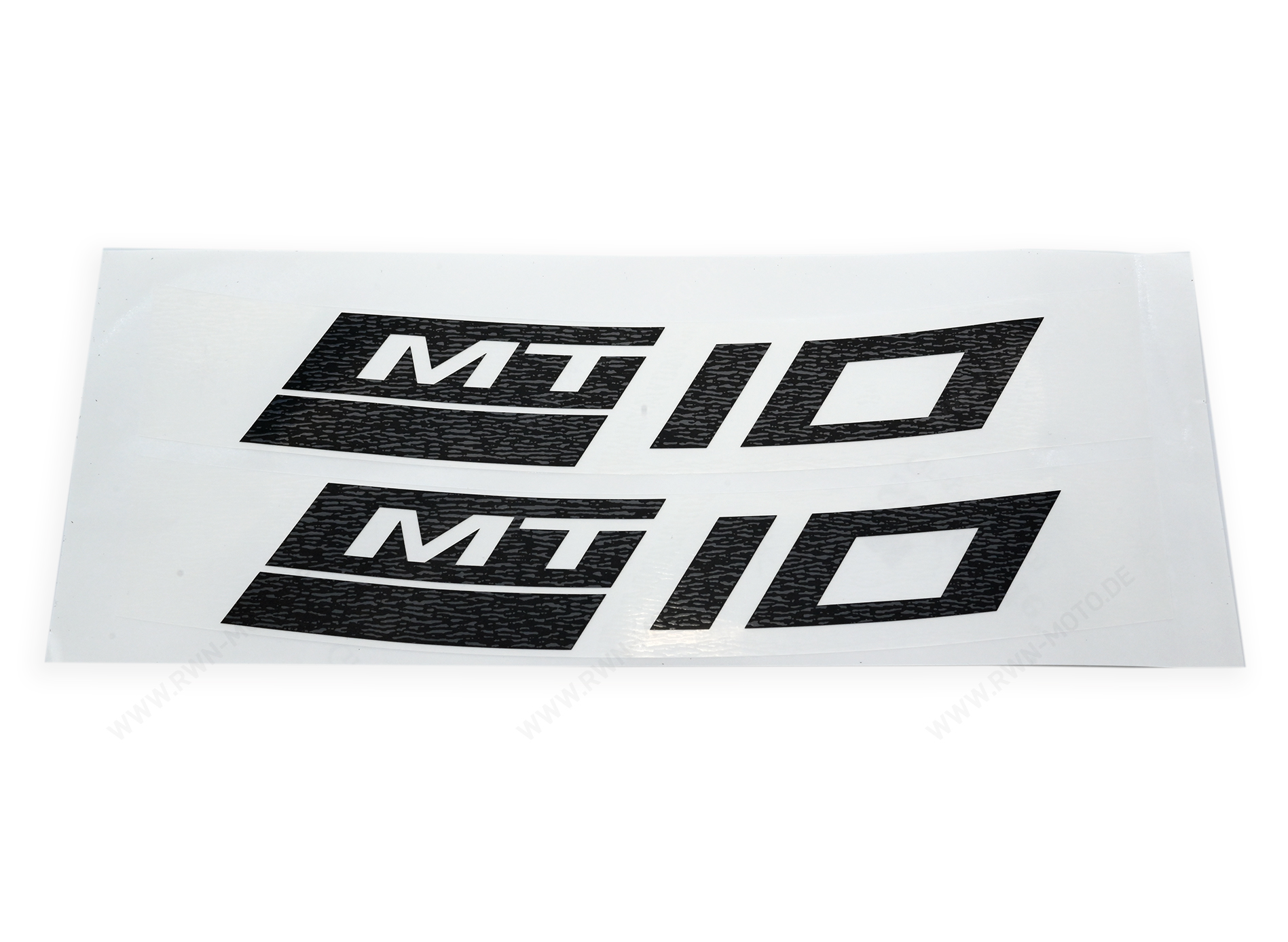 Adesivo riflettente cerchio nero posteriore per Yamaha MT-10 (22-) originale
