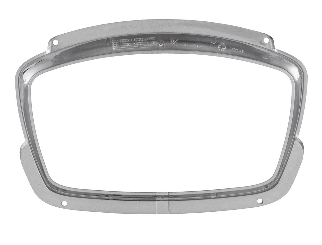 Anello tachimetro per Vespa GTS Supertech HPE 125/300 ('19-), nero opaco