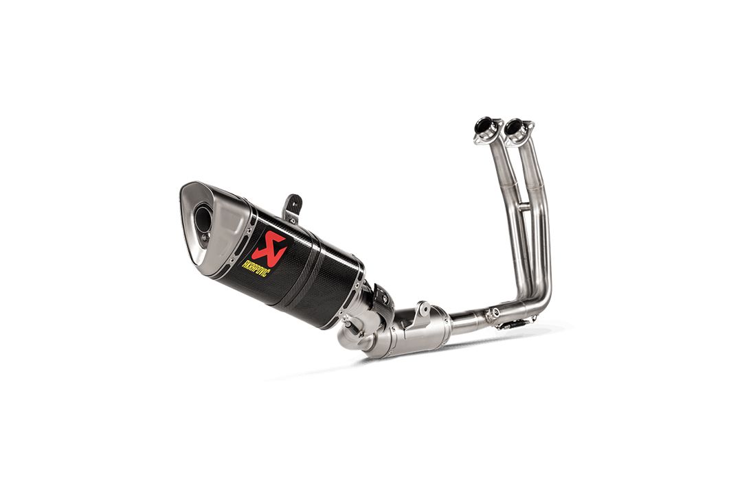 Sistema di scarico Akrapovic Racing Line (Carbonio) per Suzuki GSX-8S, 8R, 2022-2024