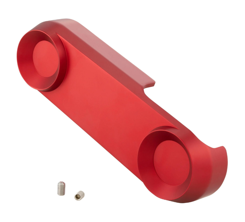 Copriforcellone per Vespa, rosso opaco