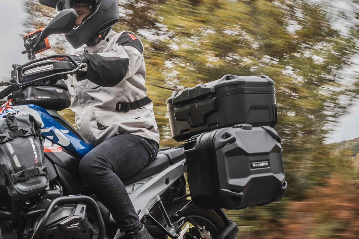 SW-Motech DUSC Schienale passeggero nero