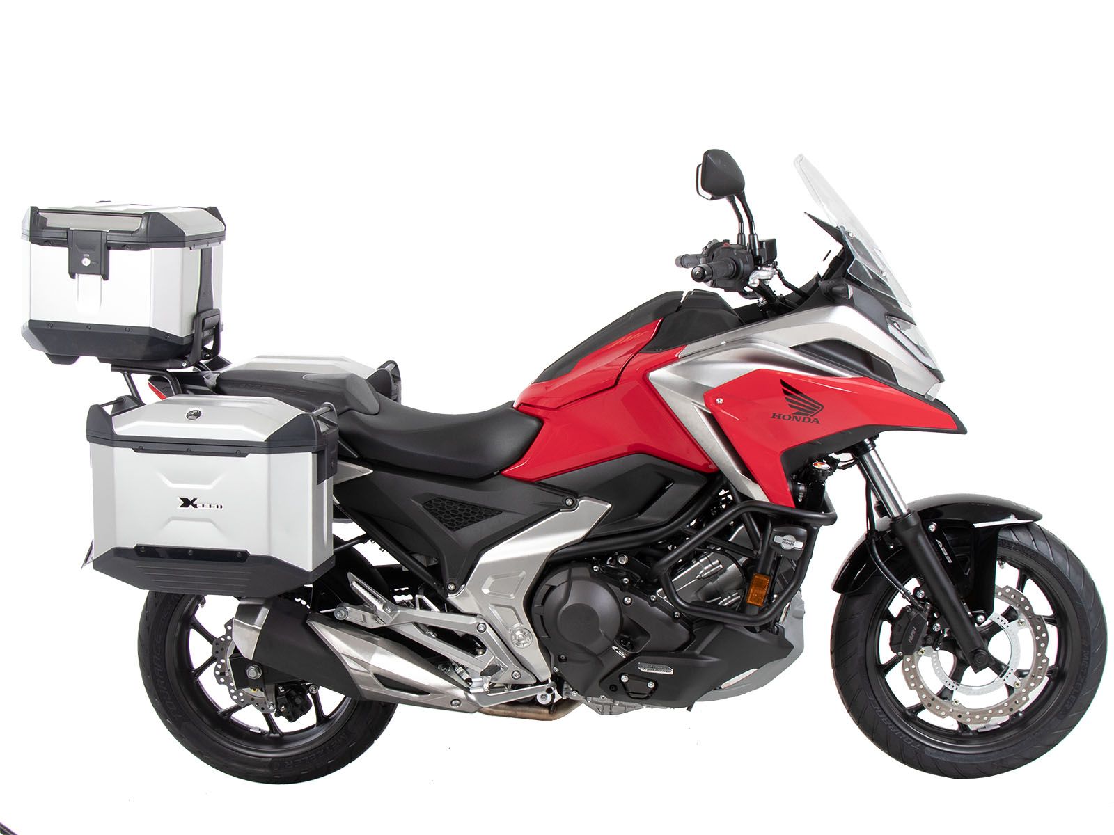 Portavaligie Alurack nero per Honda NC 750 X /DCT (21-) Hepco & Becker
