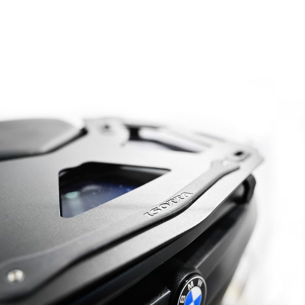 Portapacchi per bauletto BMW K 1600 GT /R 1250 RT /R 1200 RT, alluminio, nero