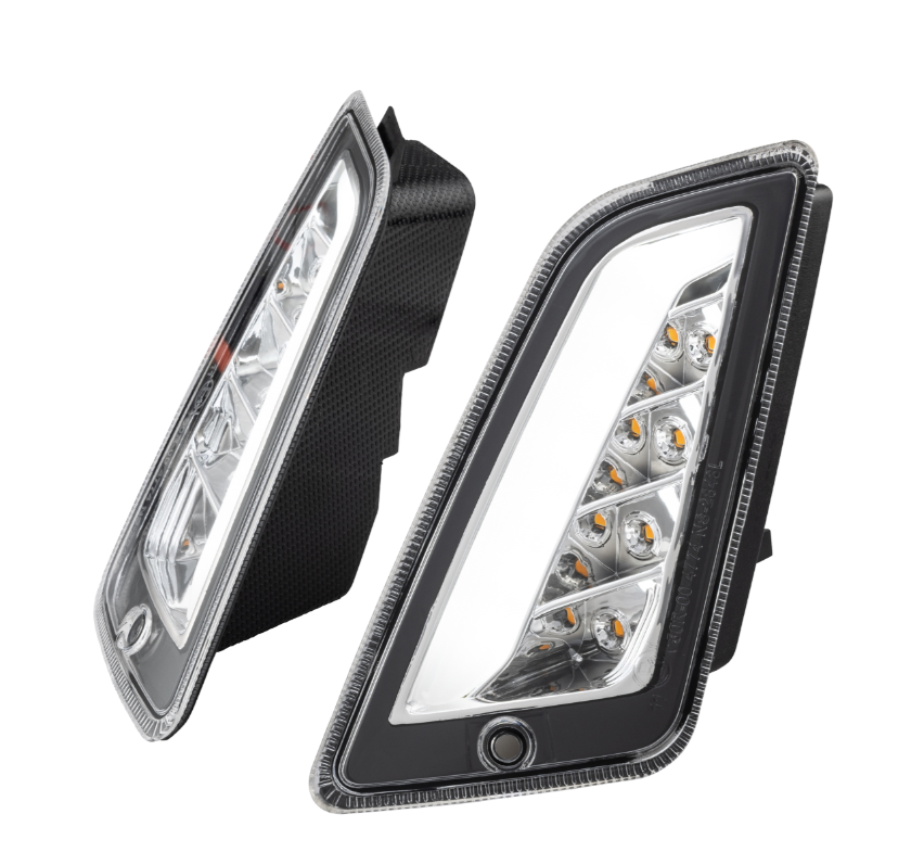 Kit indicatori di direzione anteriore e posteriore per Vespa GTS/GTS Super/GTV 125-300cc, trasparente