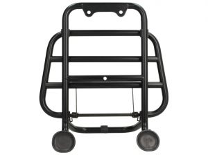 Portapacchi anteriore originale Vespa GTS/GTV/Sei Giorni, nero (fino all'anno di costruzione 2018)