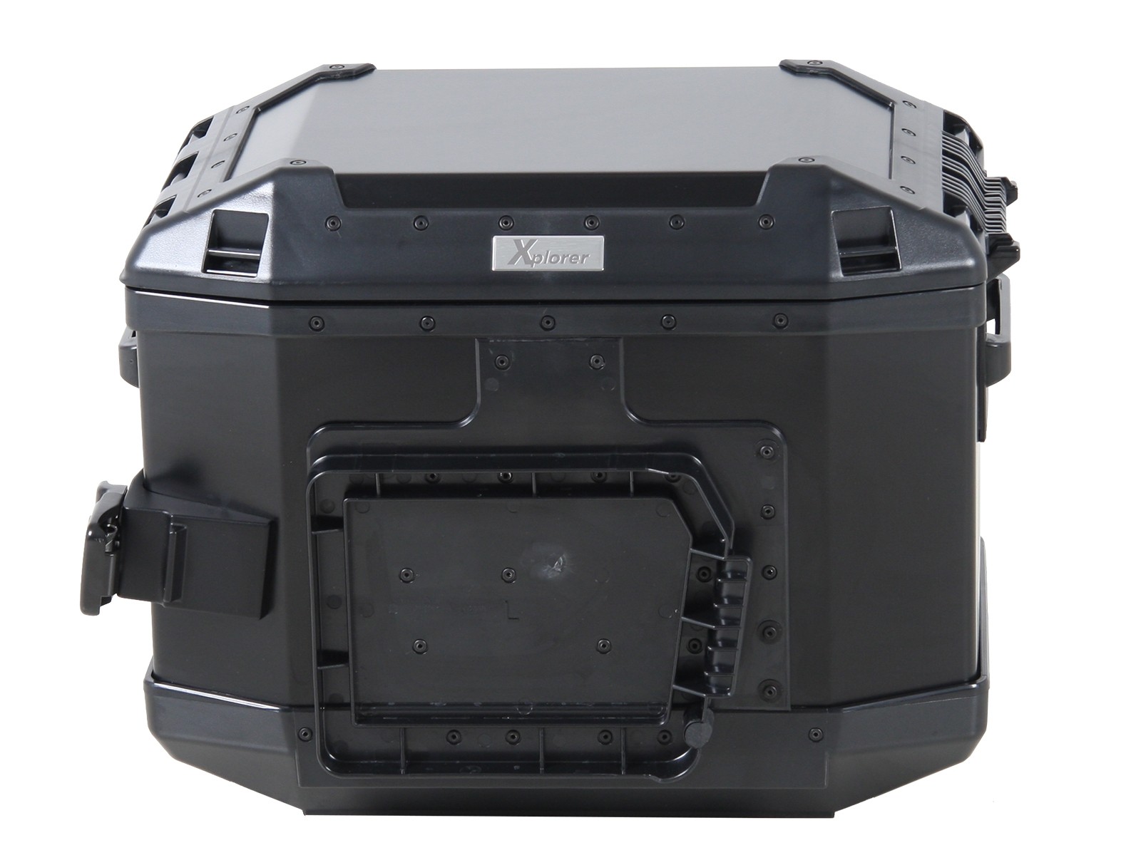 Valigia laterale Alu Xplorer 40 nera Hepco & Becker