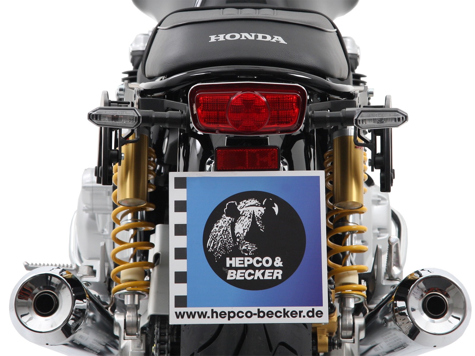 Portapacchi laterale C-Bow nero per Honda CB 1100 RS (17-20) Hepco & Becker